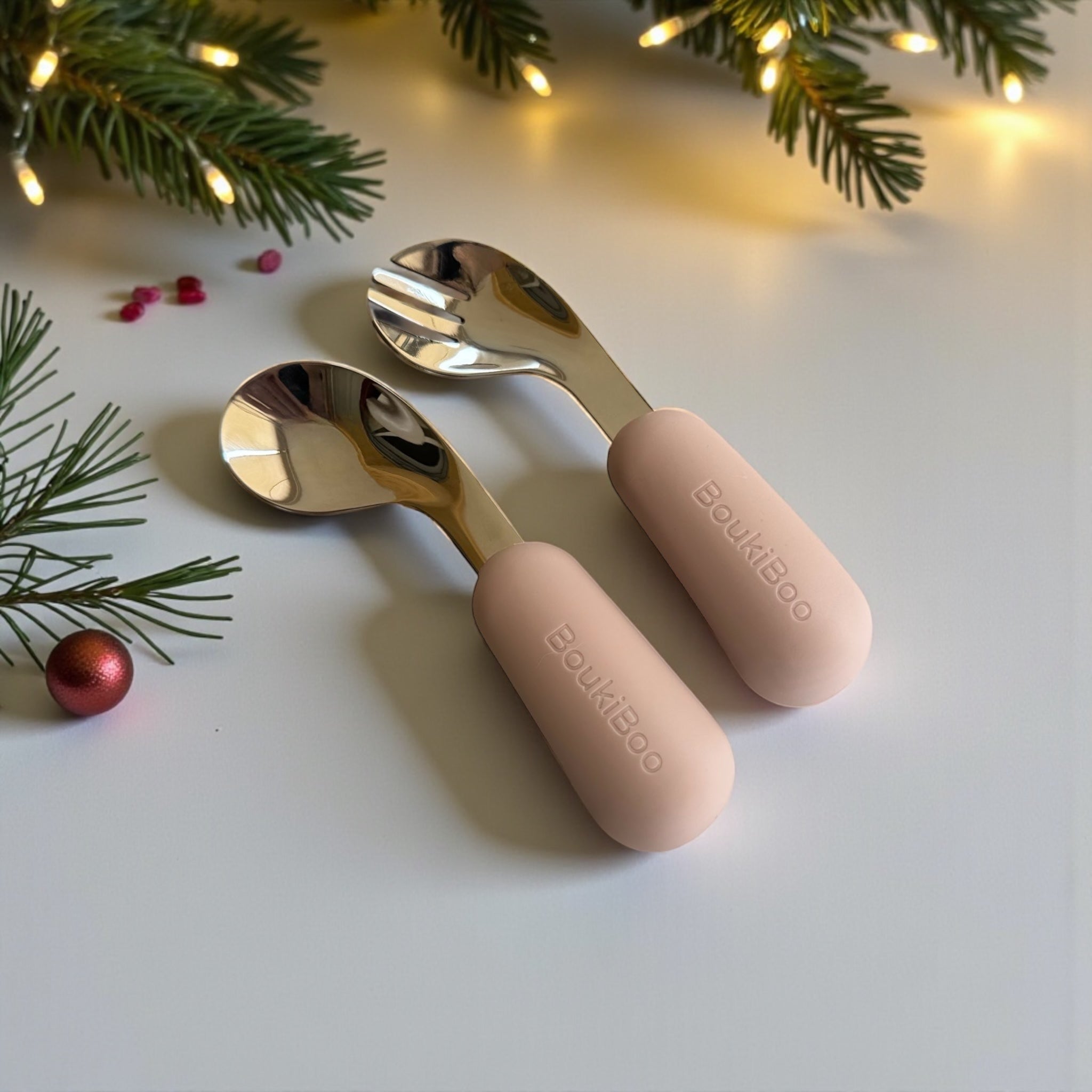 Boukiboo Toddler anti-spill Fork and Spoon