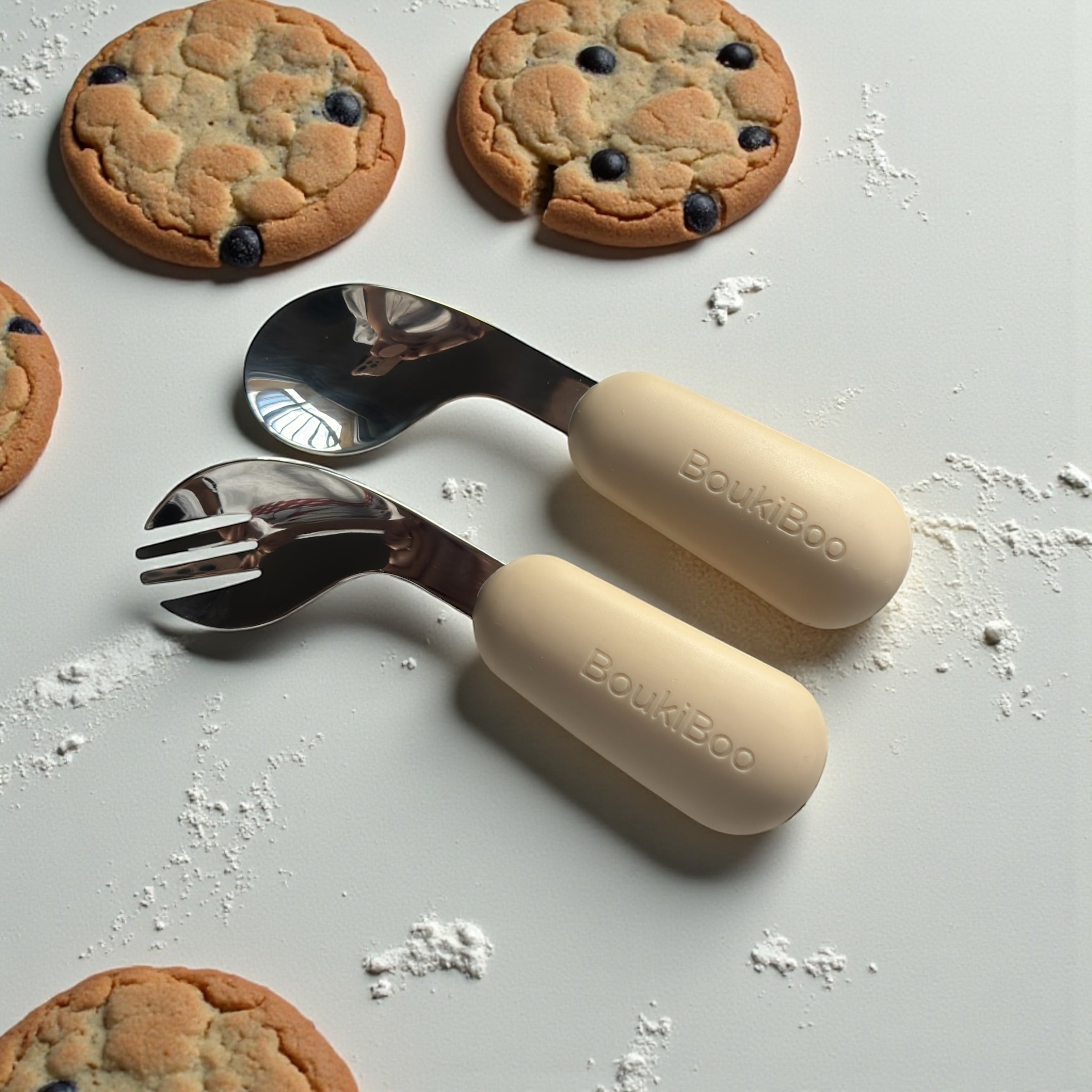 Boukiboo anti-spill Toddler Training Cutlery