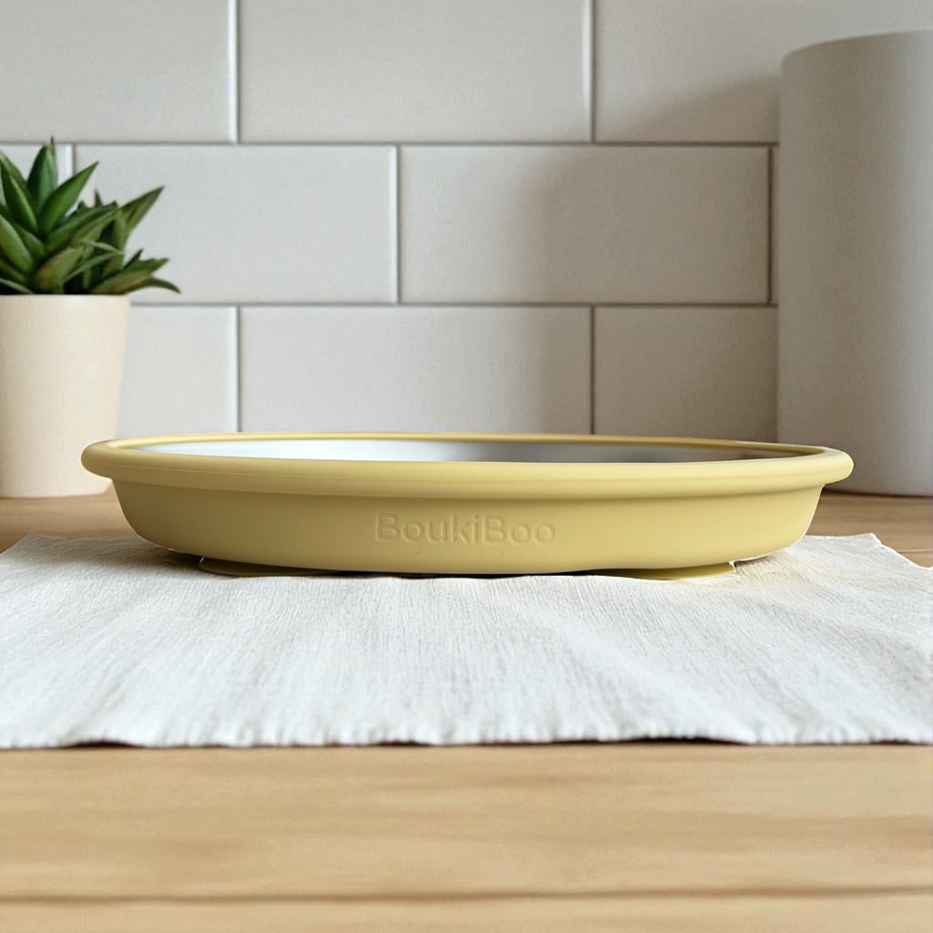 Yellow Boukiboo Plate